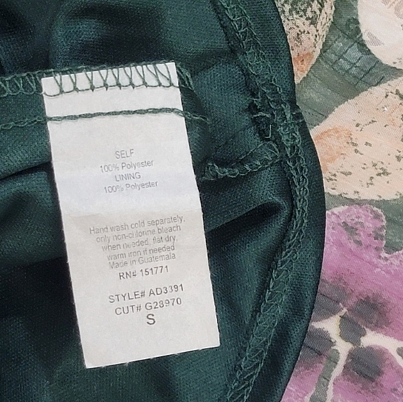 KAILEIGH Stitch Fix Women's Size Small Long Sleeve V-neck Baby Doll Mini Dress - Picture 3 of 9